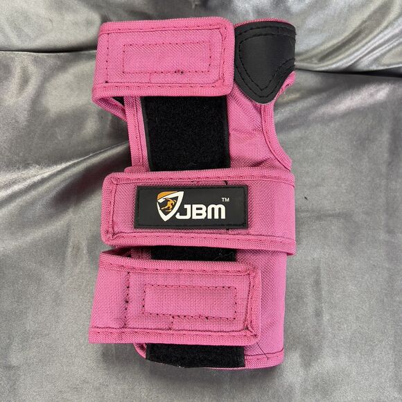 JBM Accessories - JBM Adult Wrist Guard *Left Only Skating Snowboard Ski Skateboard Pink Black OS